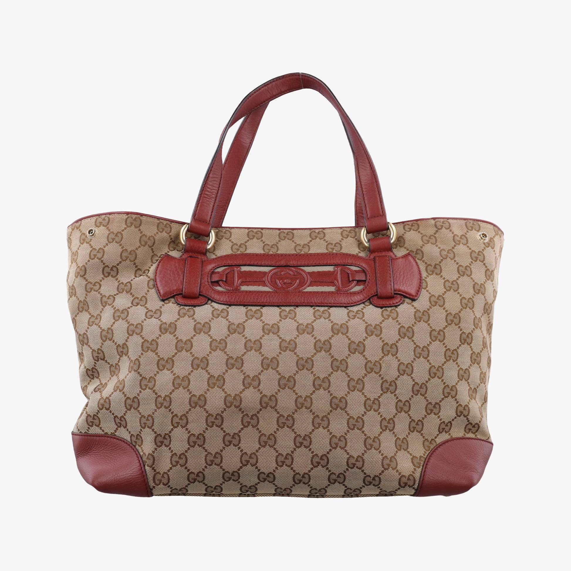 GG Canvas Sherry Red×Beige canvas×leather 296850 C012135459GGキャンバス シェリー レッド×ベージュ キャンバス×レザー 296850 C012135459