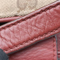 GG Canvas Sherry Red×Beige canvas×leather 296850 C012135459GGキャンバス シェリー レッド×ベージュ キャンバス×レザー 296850 C012135459