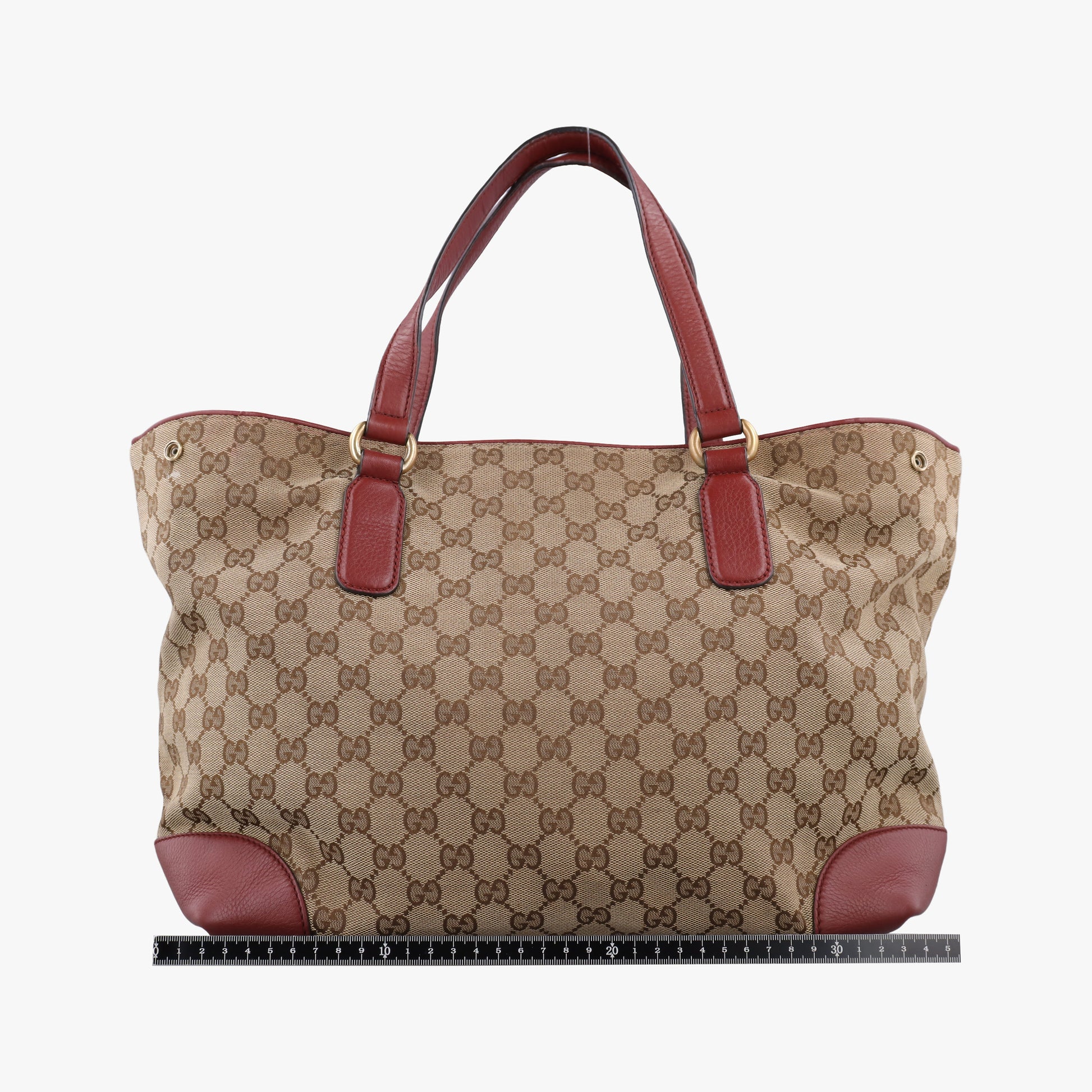 GG Canvas Sherry Red×Beige canvas×leather 296850 C012135459GGキャンバス シェリー レッド×ベージュ キャンバス×レザー 296850 C012135459
