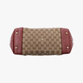 GG Canvas Sherry Red×Beige canvas×leather 296850 C012135459GGキャンバス シェリー レッド×ベージュ キャンバス×レザー 296850 C012135459