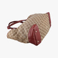 GG Canvas Sherry Red×Beige canvas×leather 296850 C012135459GGキャンバス シェリー レッド×ベージュ キャンバス×レザー 296850 C012135459