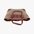 GG Canvas Sherry Red×Beige canvas×leather 296850 C012135459GGキャンバス シェリー レッド×ベージュ キャンバス×レザー 296850 C012135459