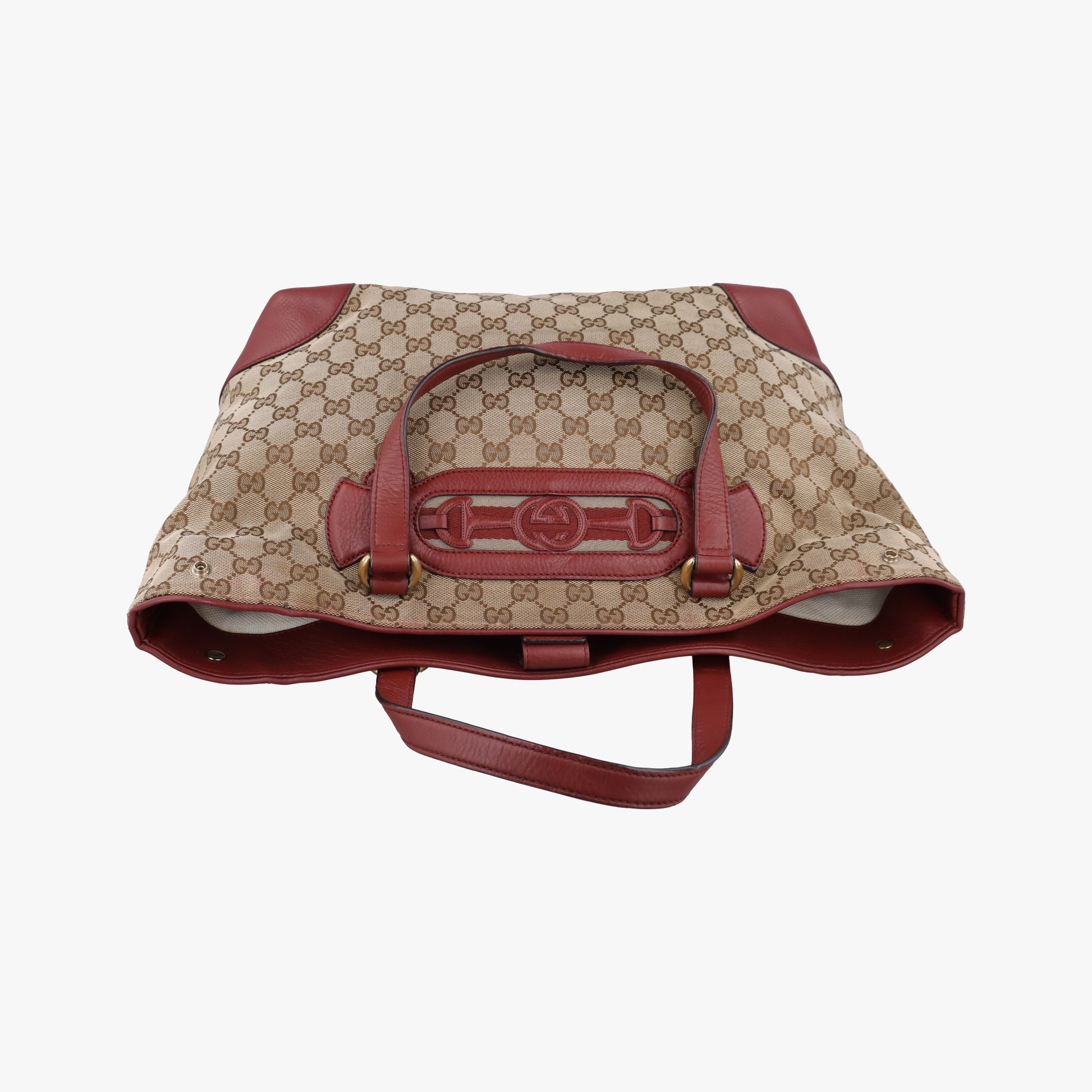 GG Canvas Sherry Red×Beige canvas×leather 296850 C012135459GGキャンバス シェリー レッド×ベージュ キャンバス×レザー 296850 C012135459