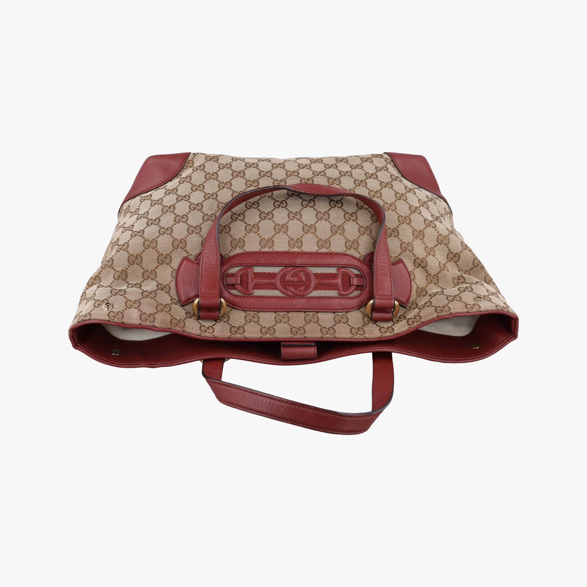 GG Canvas Sherry Red×Beige canvas×leather 296850 C012135459GGキャンバス シェリー レッド×ベージュ キャンバス×レザー 296850 C012135459