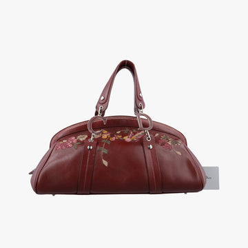 Romantic Flowers Burgundy Leather 07-MA-0045ロマンティックフラワー ワインレッド レザー 07-MA-0045