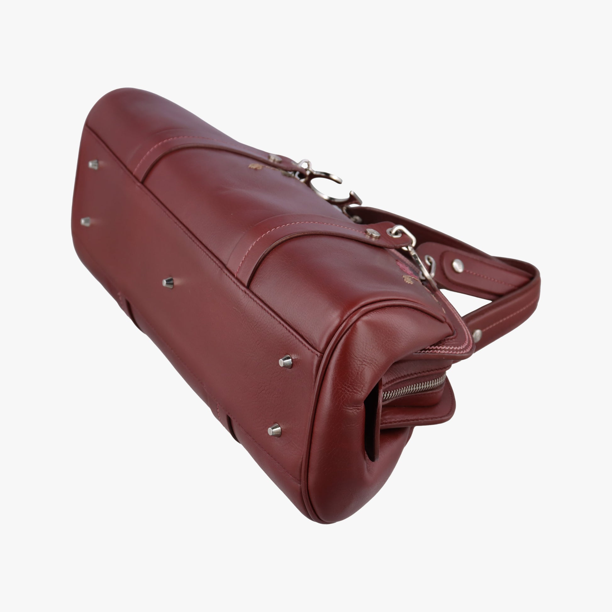 Romantic Flowers Burgundy Leather 07-MA-0045ロマンティックフラワー ワインレッド レザー 07-MA-0045