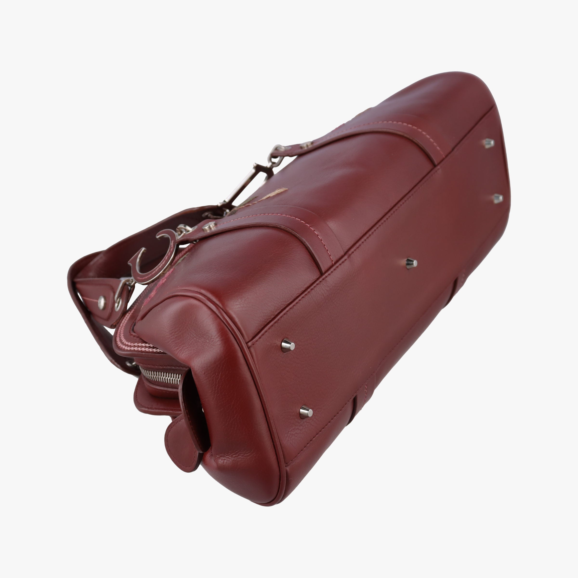 Romantic Flowers Burgundy Leather 07-MA-0045ロマンティックフラワー ワインレッド レザー 07-MA-0045