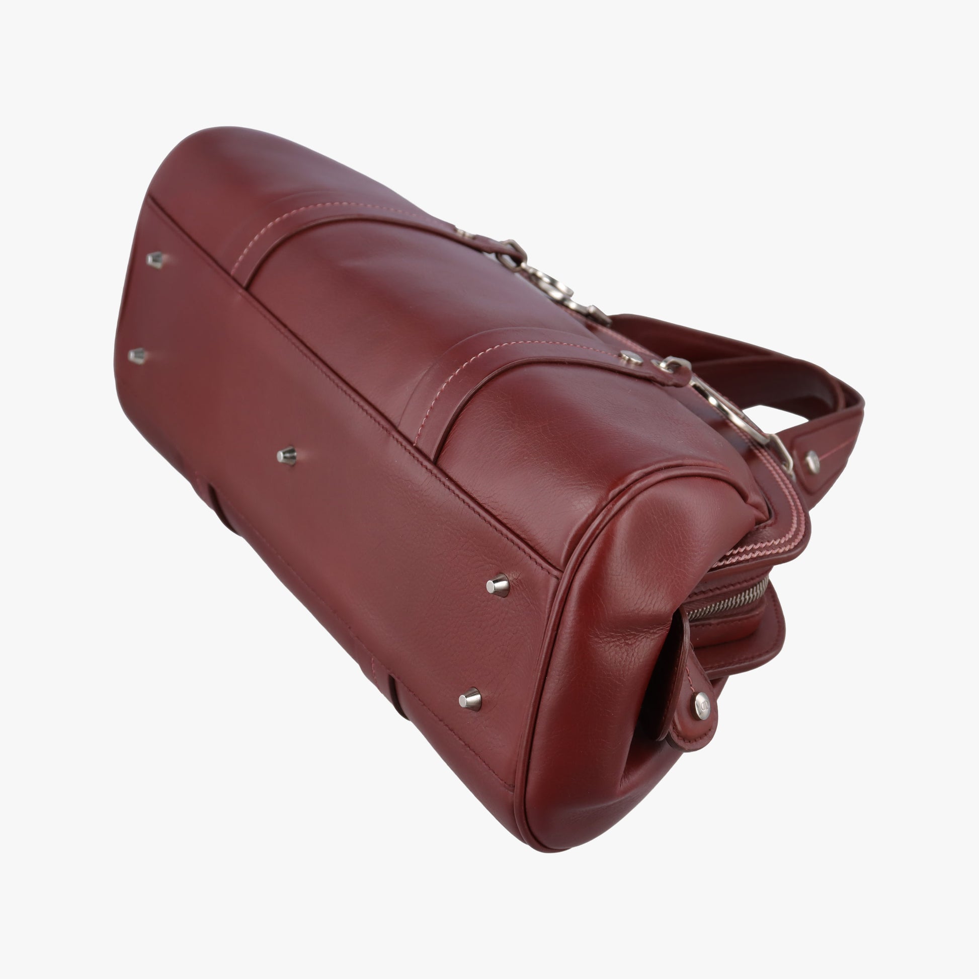 Romantic Flowers Burgundy Leather 07-MA-0045ロマンティックフラワー ワインレッド レザー 07-MA-0045