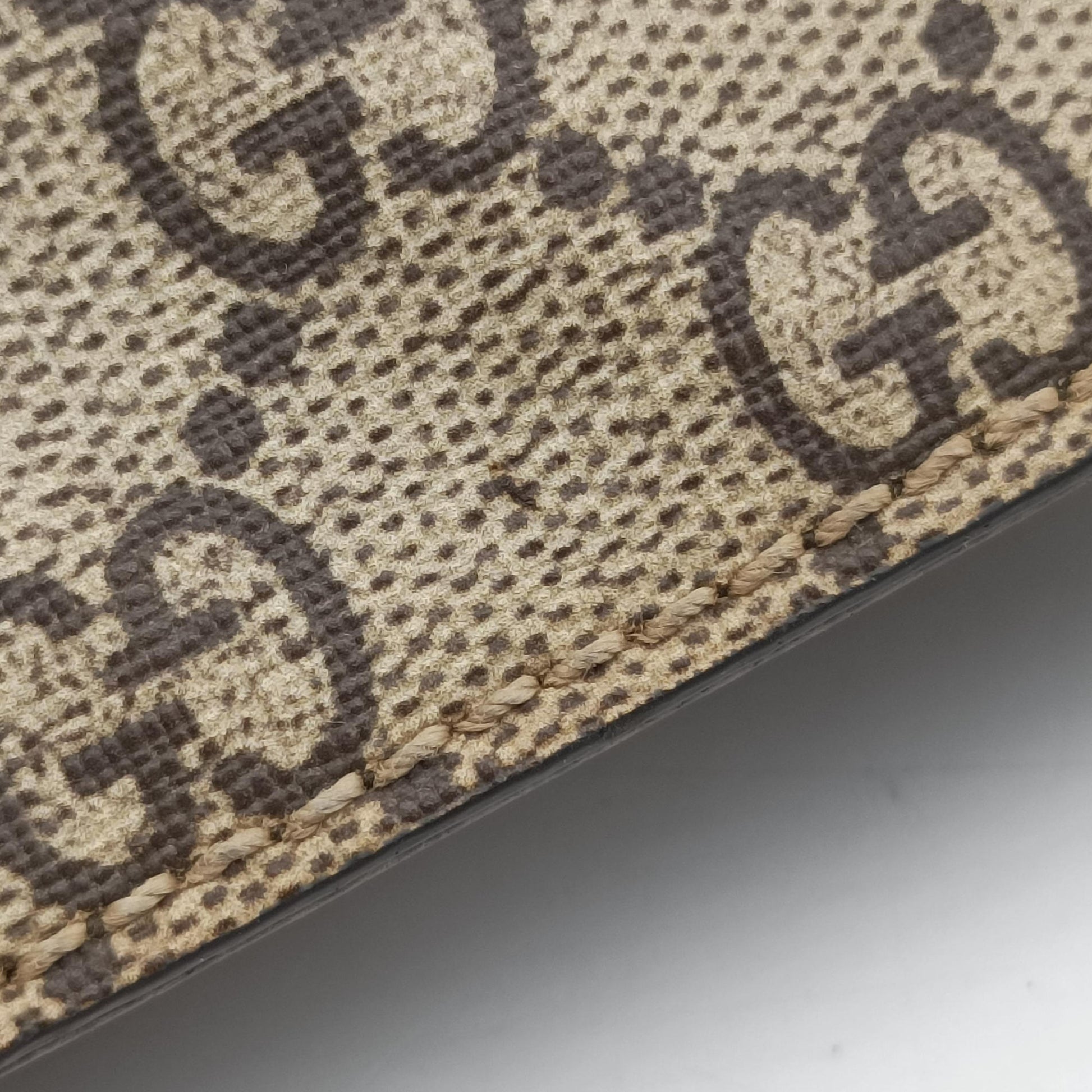 GG Supreme Bosco PATCHED beige×Multicolour PVC coated canvas 473887 C023856729GGスプリーム ボスコパッチ ベージュ×マルチカラー PVCコーティングキャンバス 473887 C023856729