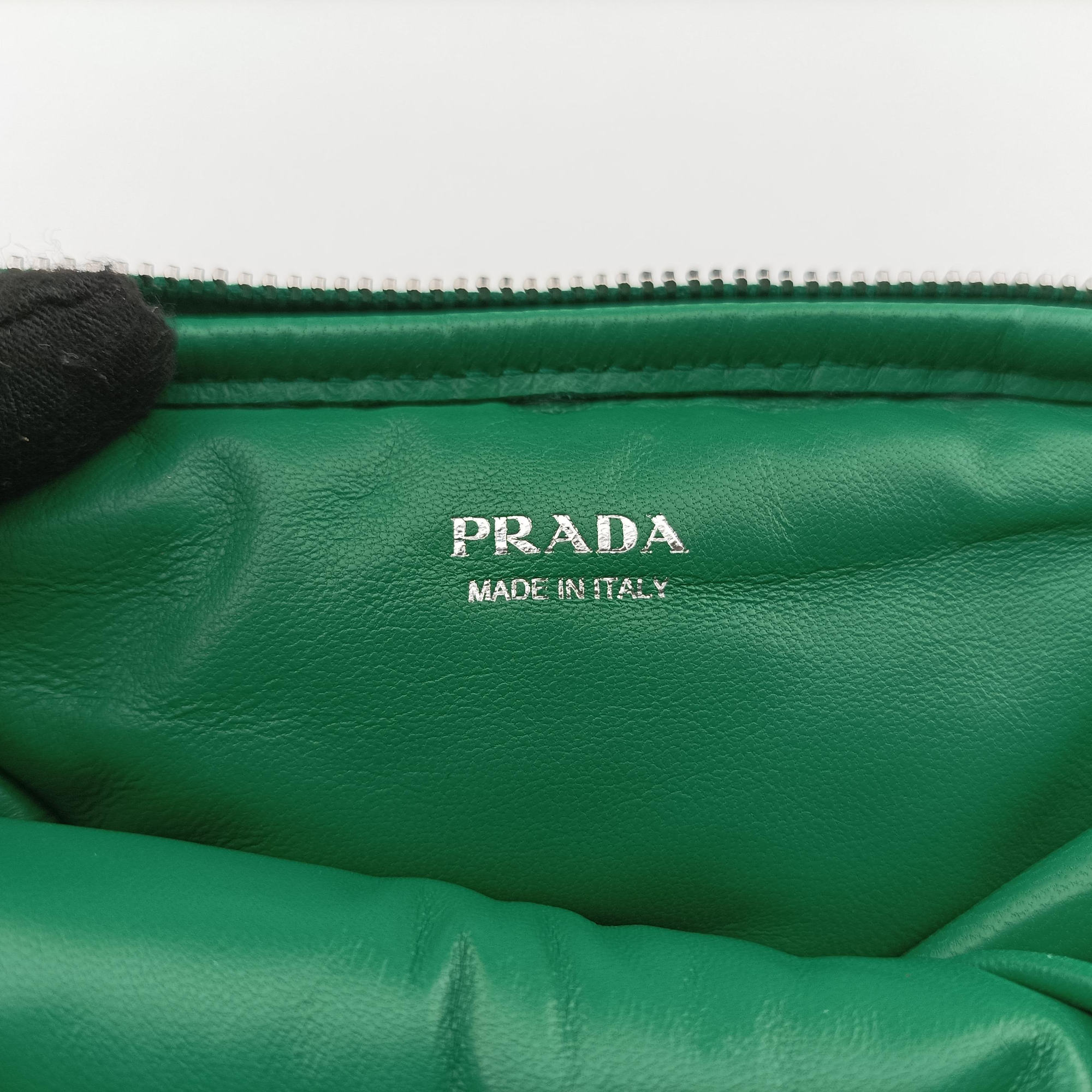 triangle mini Green Leather 62トライアングル ミニ グリーン レザー 62