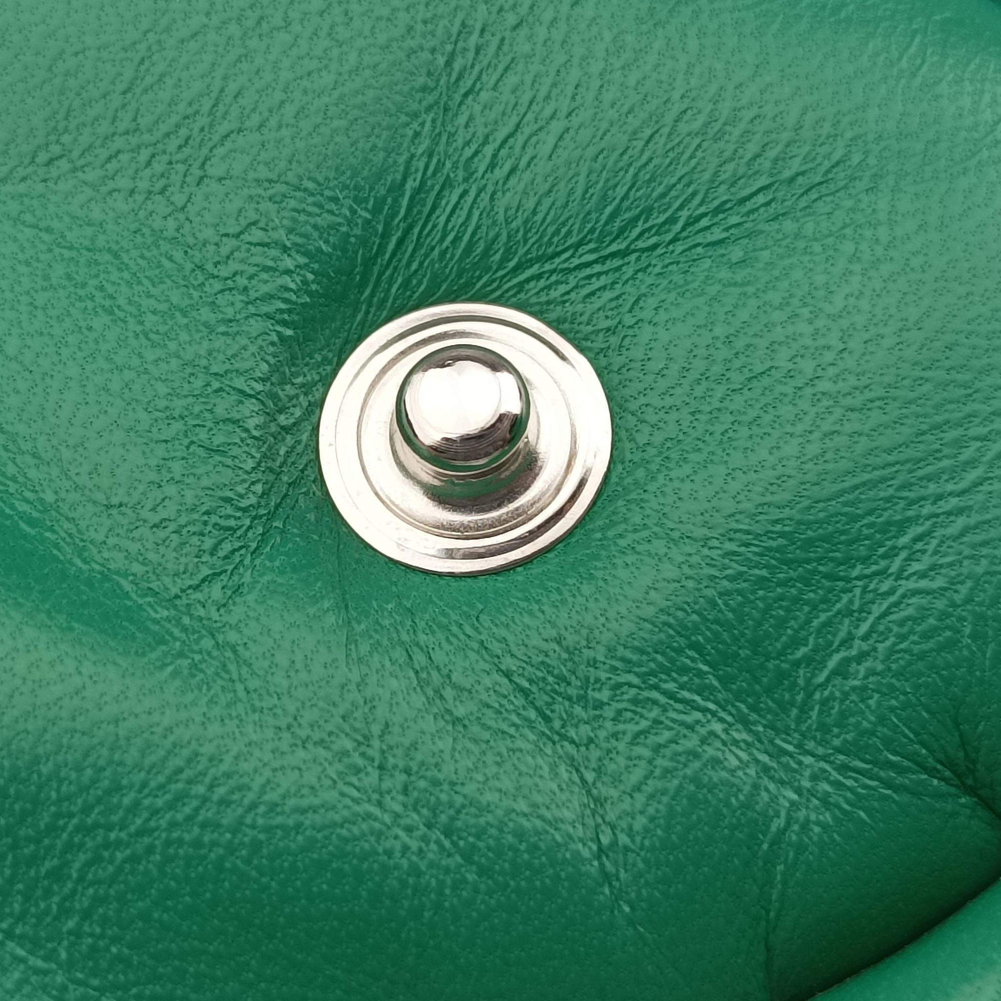 triangle mini Green Leather 62トライアングル ミニ グリーン レザー 62