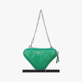 triangle mini Green Leather 62トライアングル ミニ グリーン レザー 62