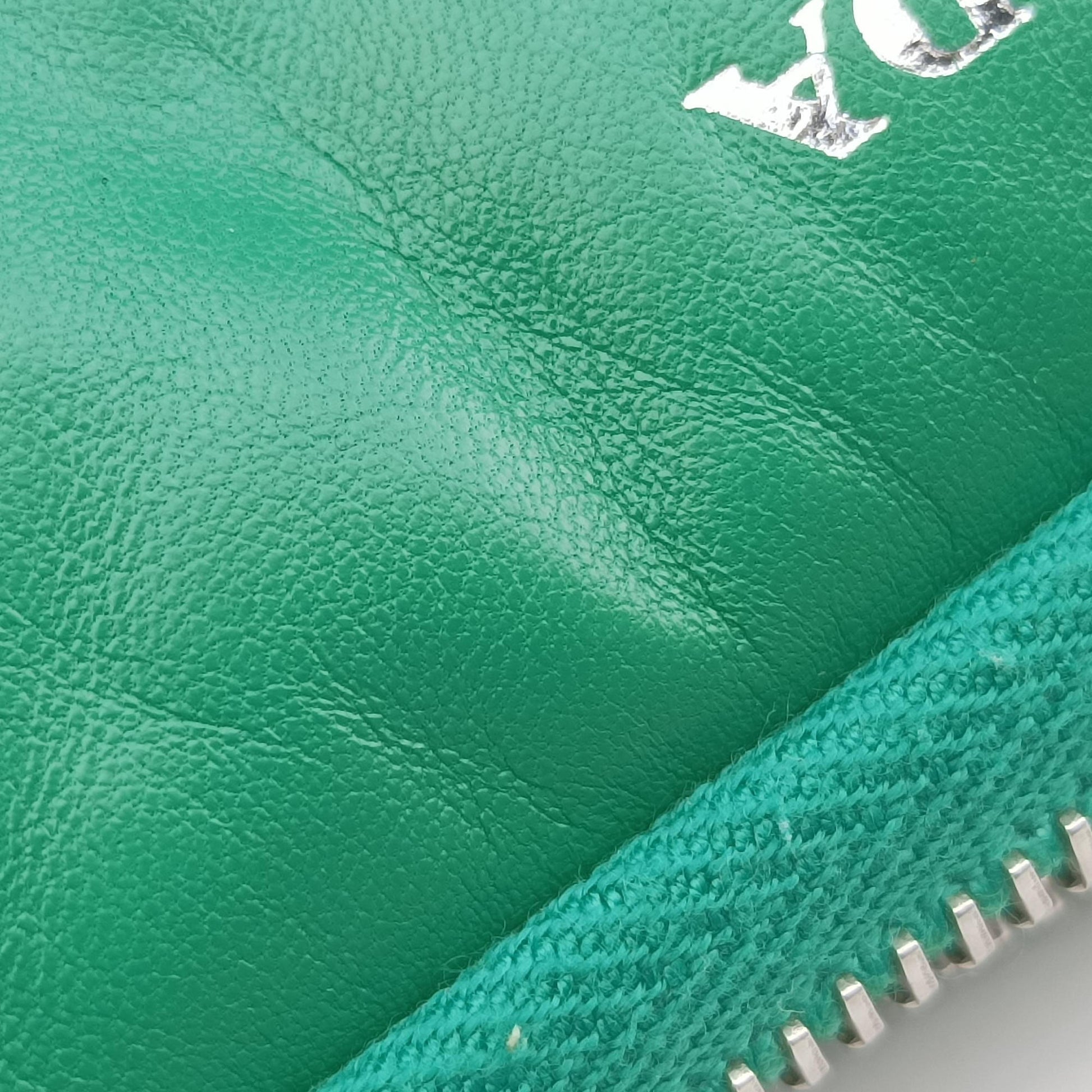 triangle mini Green Leather 62トライアングル ミニ グリーン レザー 62