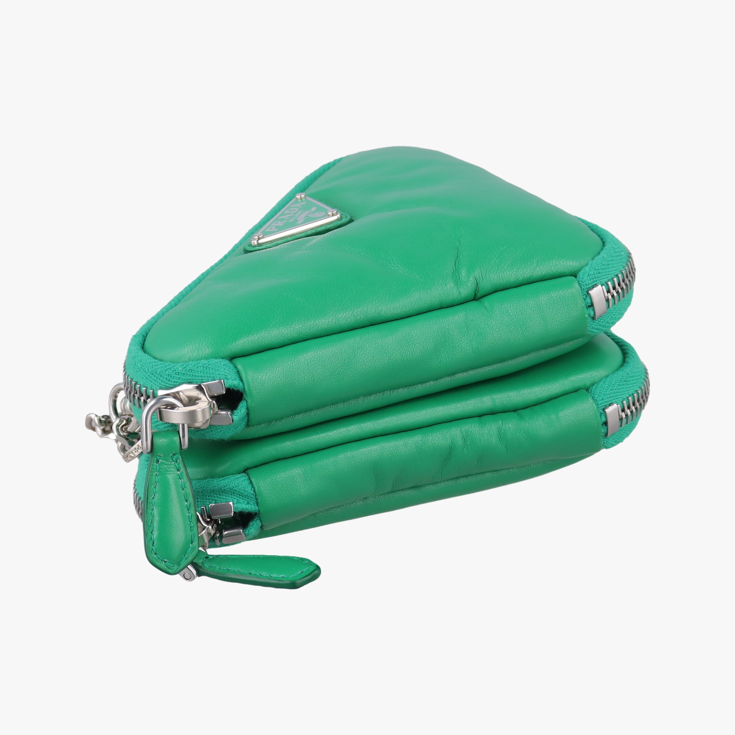 triangle mini Green Leather 62トライアングル ミニ グリーン レザー 62