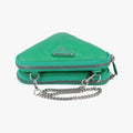 triangle mini Green Leather 62トライアングル ミニ グリーン レザー 62