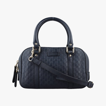 Microguccissima Navy Leather 510289 F025218396マイクログッチシマ ネイビー レザー 510289 F025218396