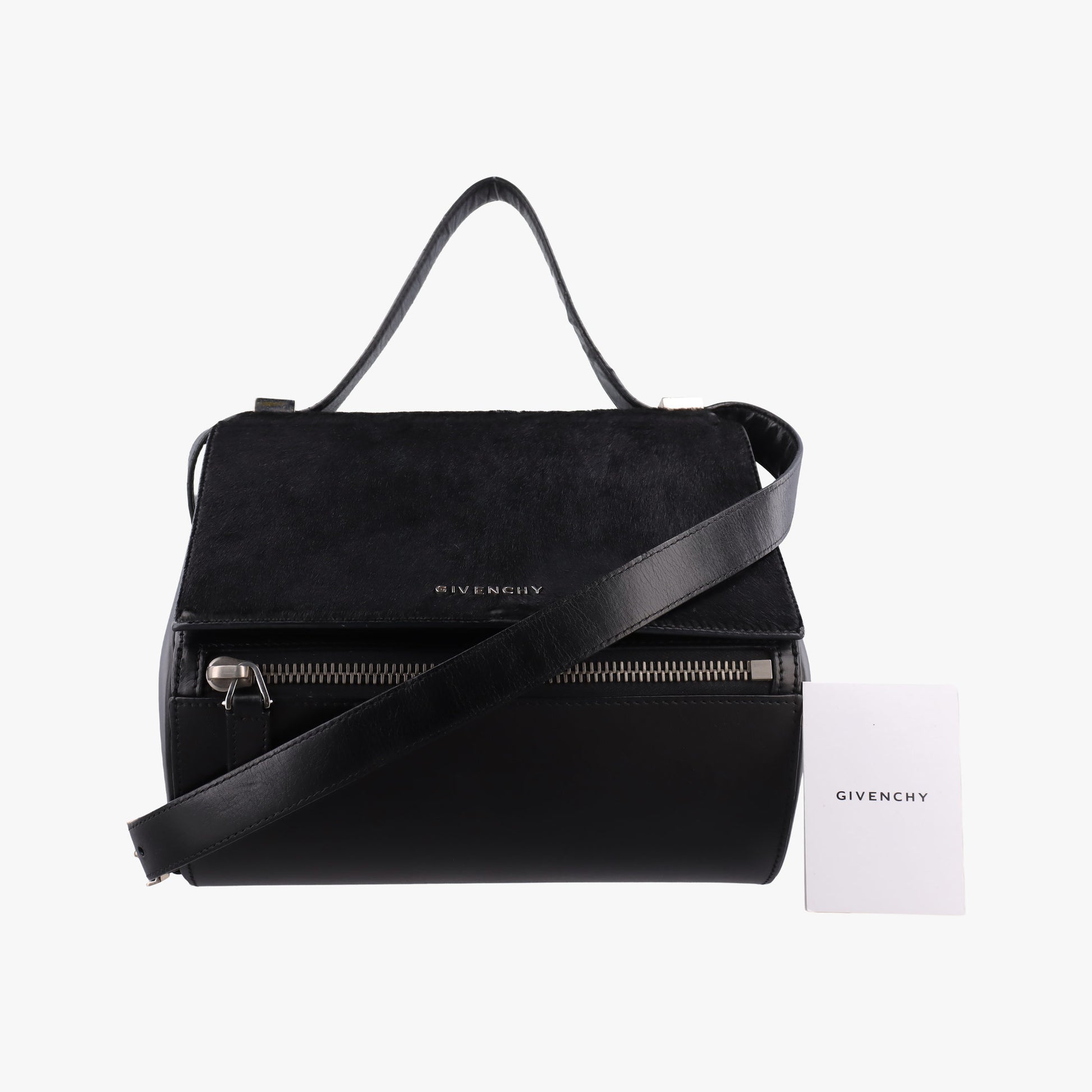 Pandora Box Black Leather × Ponyhair TE0144パンドラ ブラック レザー × ポニー TE0144