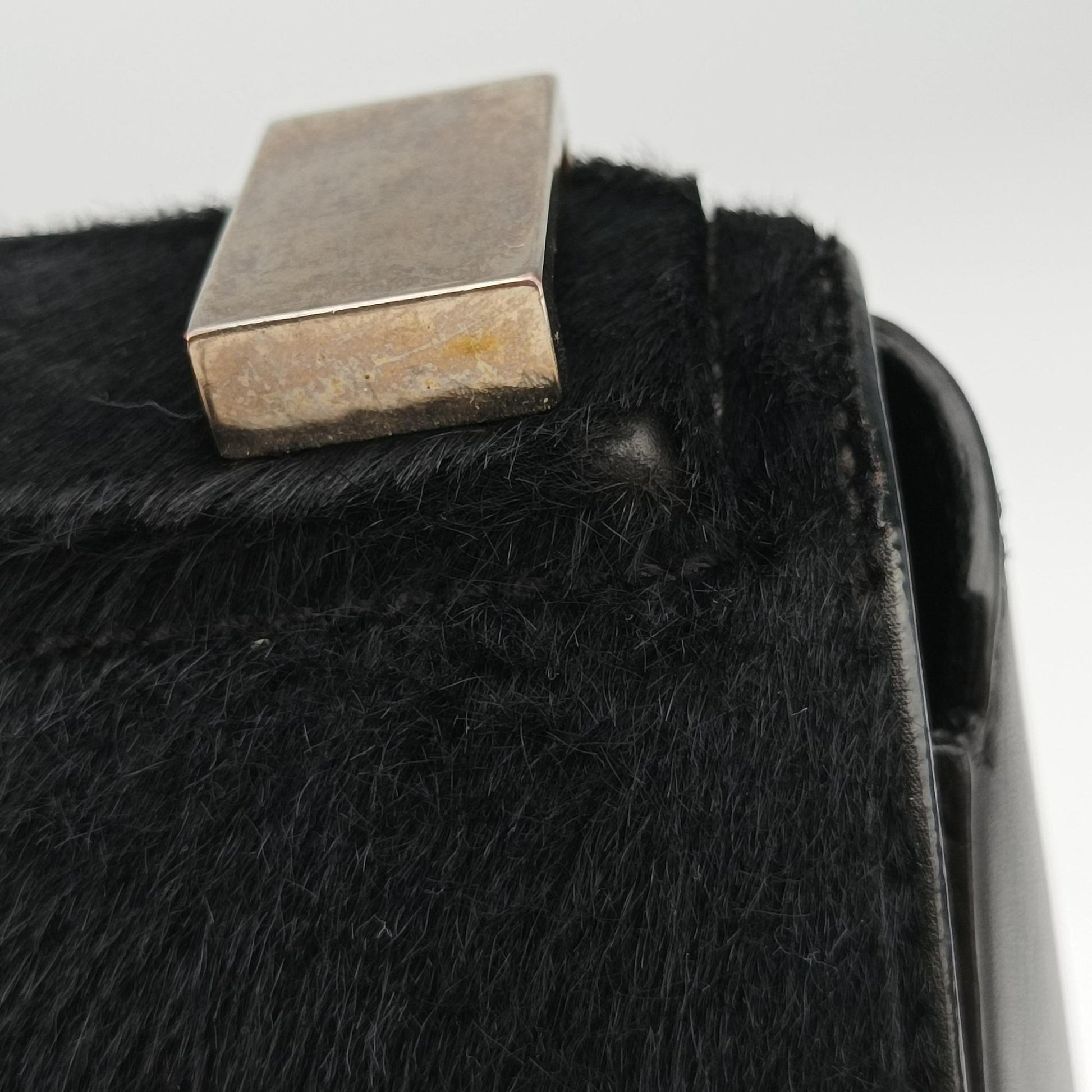 Pandora Box Black Leather × Ponyhair TE0144パンドラ ブラック レザー × ポニー TE0144