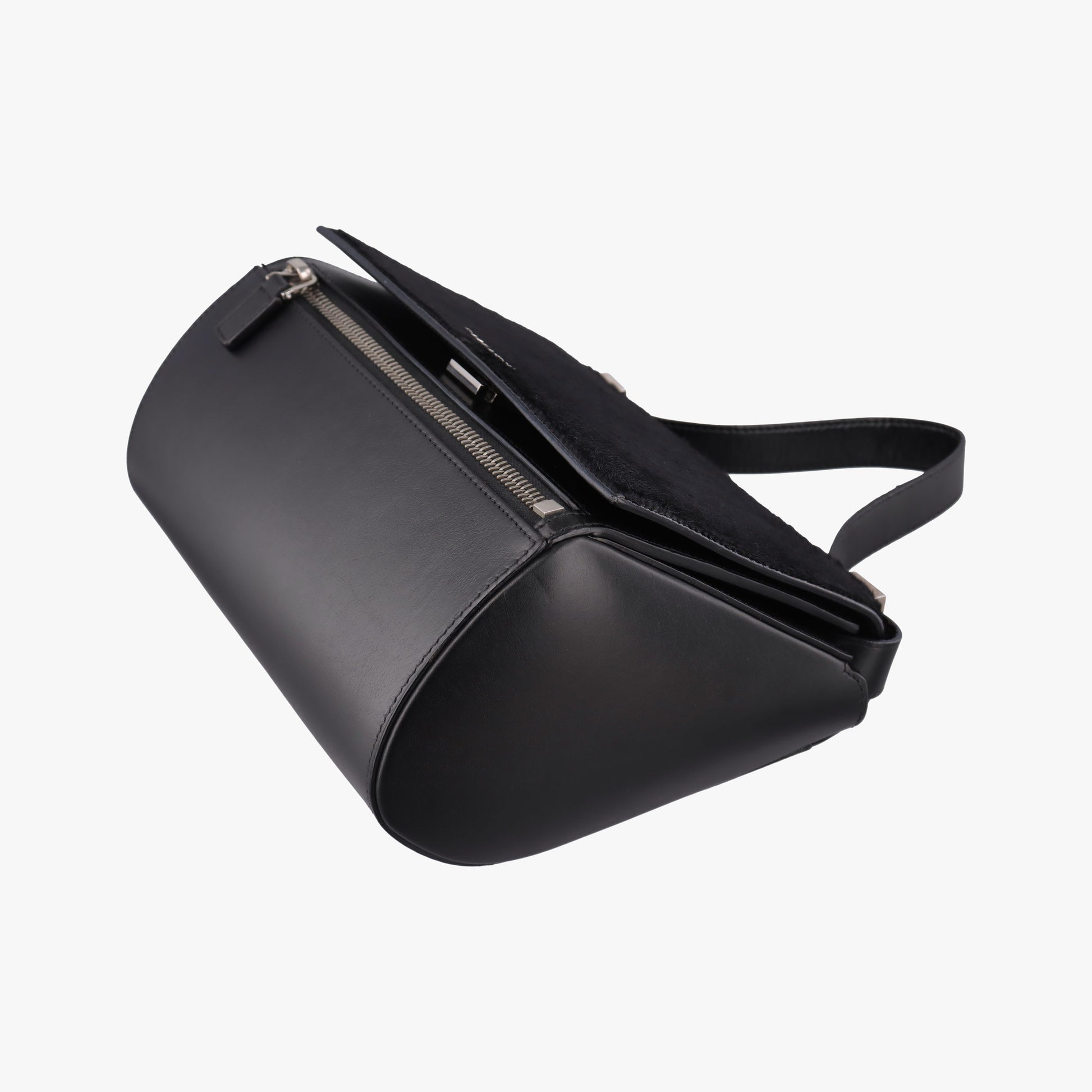 Pandora Box Black Leather × Ponyhair TE0144パンドラ ブラック レザー × ポニー TE0144