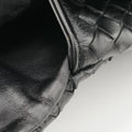 Intrecciato Black lambskin B00885237Gイントレチャート ブラック ラムスキン B00885237G