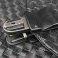 Intrecciato Black lambskin B00885237Gイントレチャート ブラック ラムスキン B00885237G