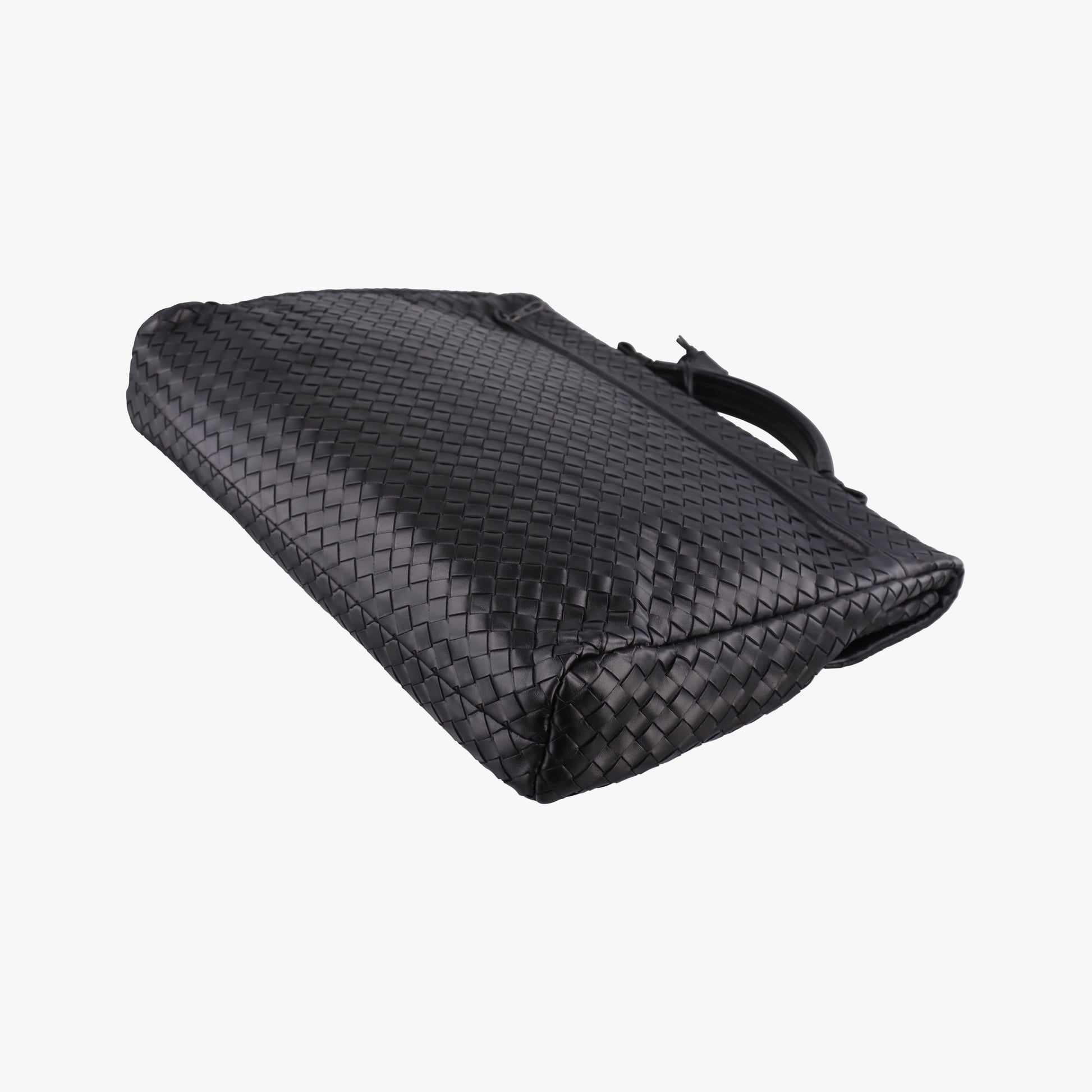 Intrecciato Black lambskin B00885237Gイントレチャート ブラック ラムスキン B00885237G