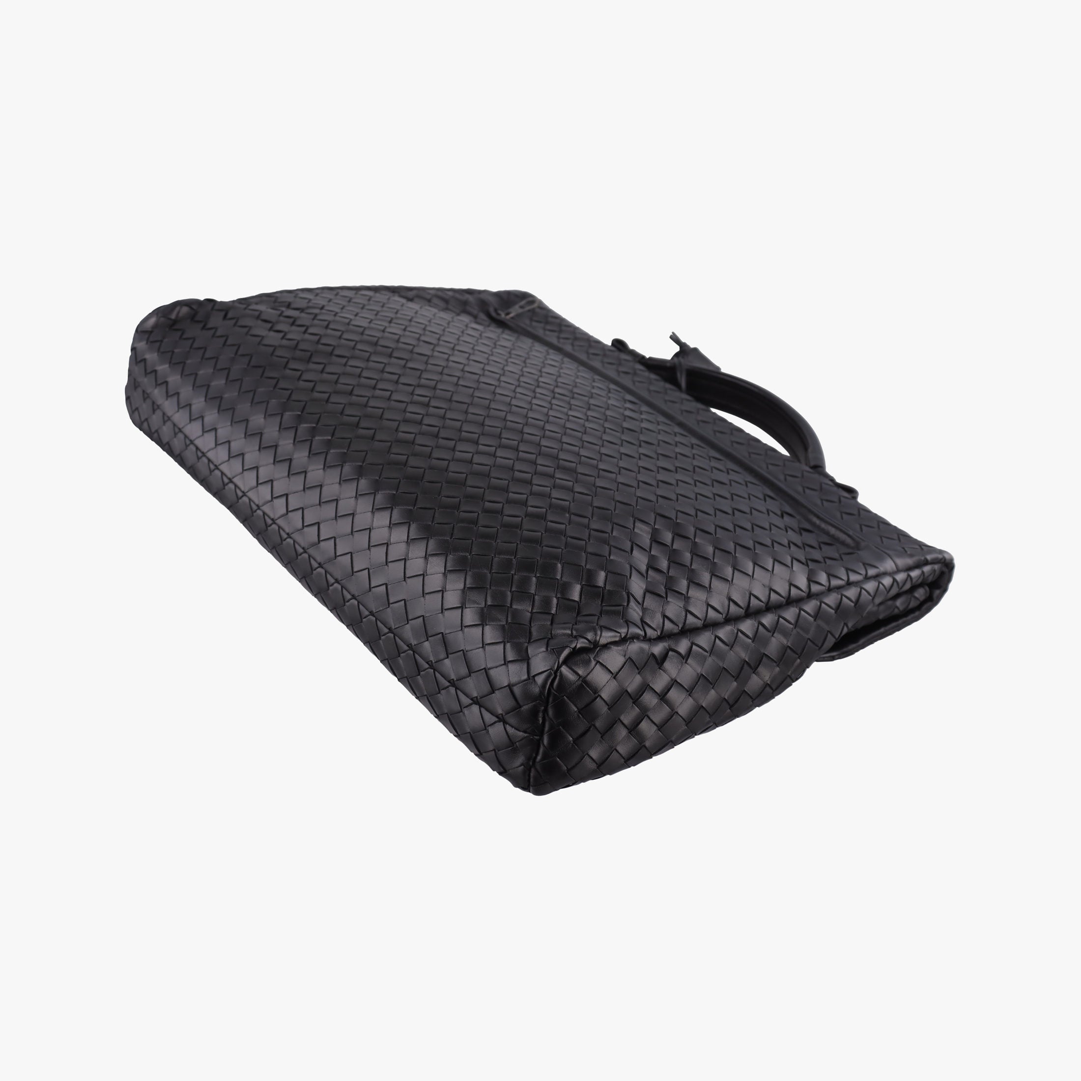 Intrecciato Black lambskin B00885237Gイントレチャート ブラック ラムスキン B00885237G