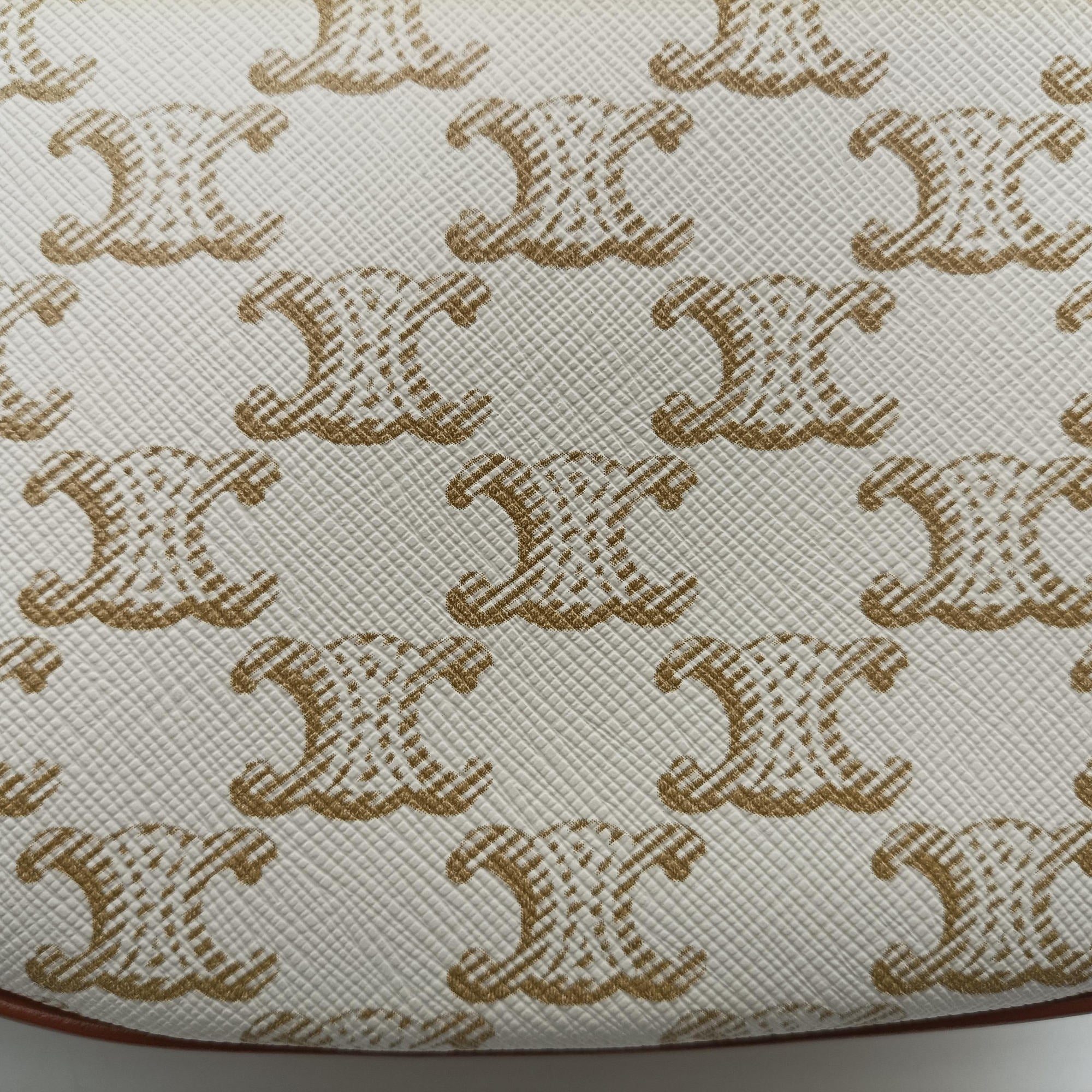 Triomphe AVA White PVC coated canvas F-GA-1221トリオンフ アヴァ ホワイト PVCコーティングキャンバス F-GA-1221