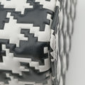 Houndstooth vanity bag Black and White Leather 56-MA-0272千鳥格子バニティバッグ ブラック×ホワイト レザー 56-MA-0272