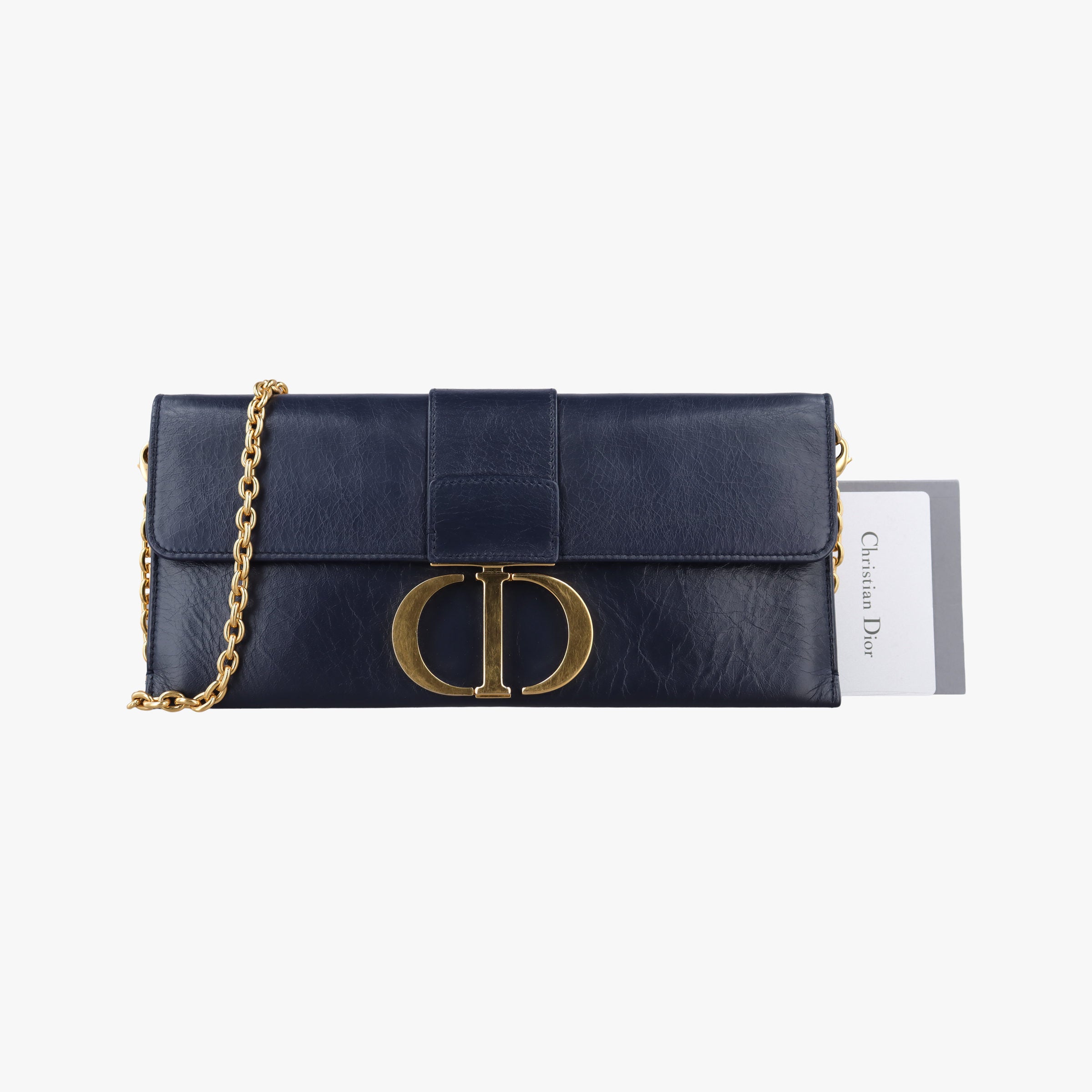 30 Montaigne Navy leather 09-BO-019930 モンテーニュ ネイビー レザー 09-BO-0199