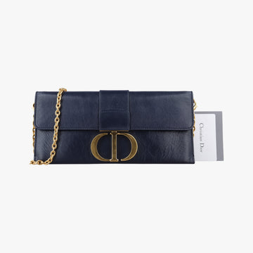 30 Montaigne Navy leather 09-BO-019930 モンテーニュ ネイビー レザー 09-BO-0199