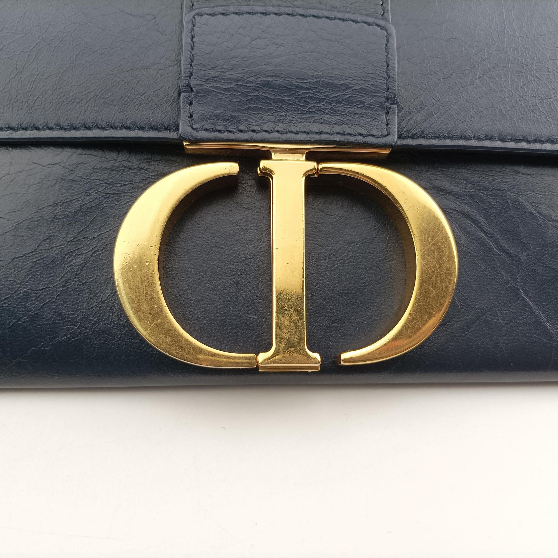 30 Montaigne Navy leather 09-BO-019930 モンテーニュ ネイビー レザー 09-BO-0199