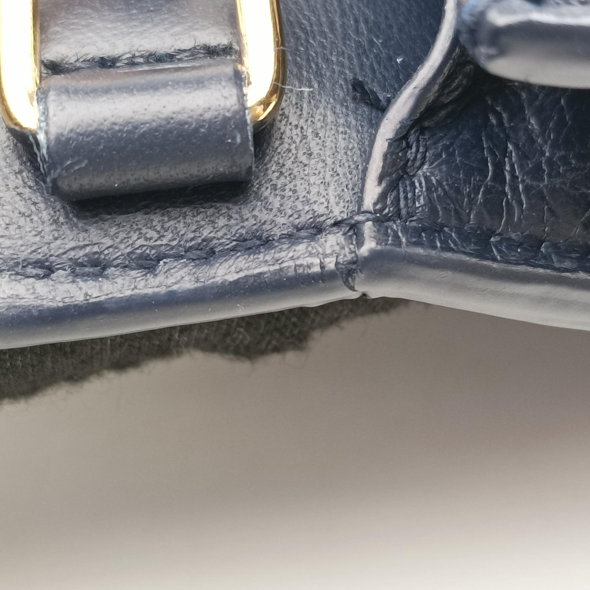 30 Montaigne Navy leather 09-BO-019930 モンテーニュ ネイビー レザー 09-BO-0199