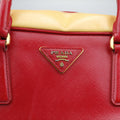 Triangle logo Red×Yellow Patent 7/Aトライアングル ロゴ レッド×イエロー パテント 7/A
