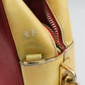 Triangle logo Red×Yellow Patent 7/Aトライアングル ロゴ レッド×イエロー パテント 7/A