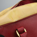 Triangle logo Red×Yellow Patent 7/Aトライアングル ロゴ レッド×イエロー パテント 7/A