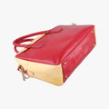 Triangle logo Red×Yellow Patent 7/Aトライアングル ロゴ レッド×イエロー パテント 7/A