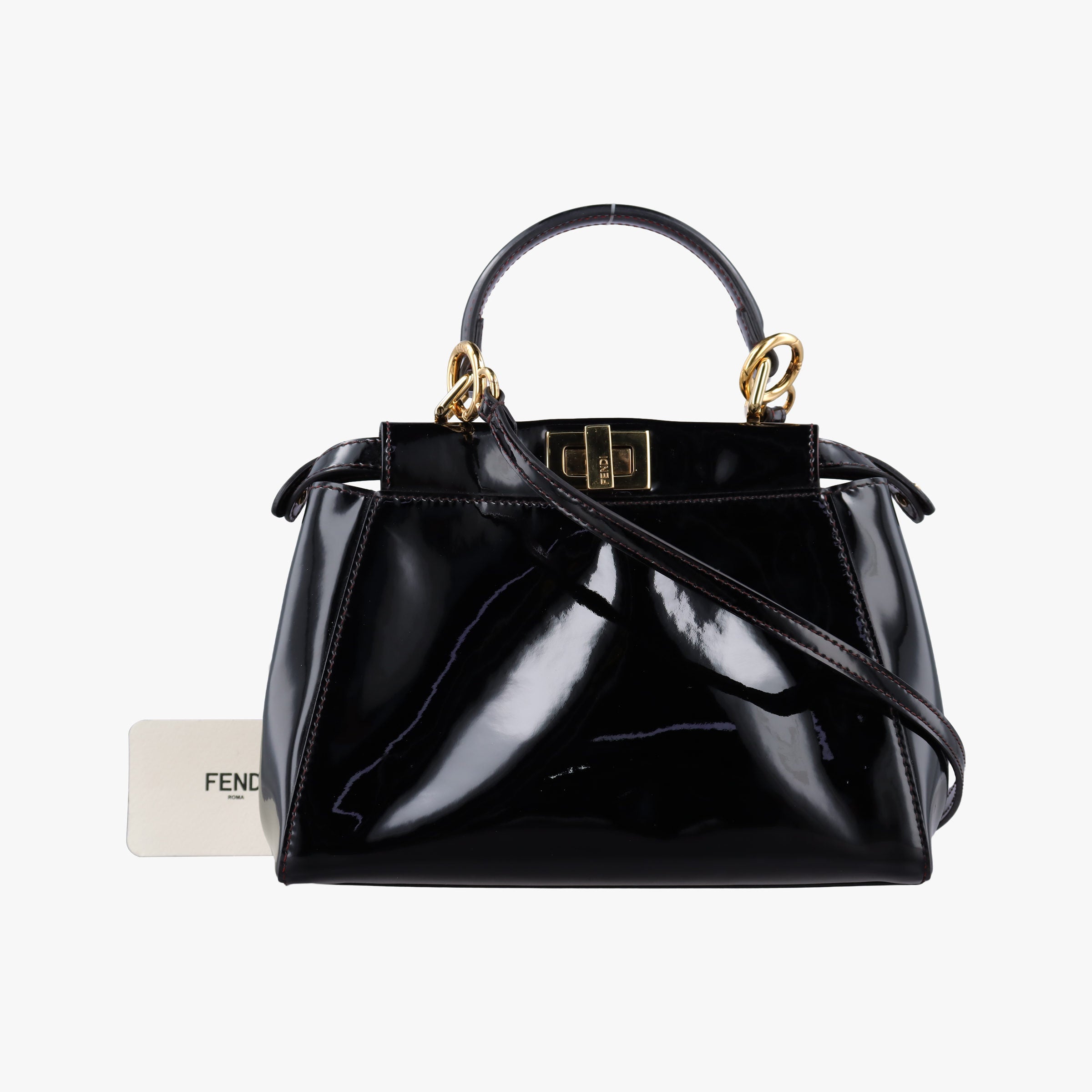 PEEKABOO Black Patent 8BN244 8BN244-A5AD-2080501ピーカブー ミニ ブラック パテント 8BN244 8BN244-A5AD-2080501