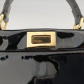 PEEKABOO Black Patent 8BN244 8BN244-A5AD-2080501ピーカブー ミニ ブラック パテント 8BN244 8BN244-A5AD-2080501
