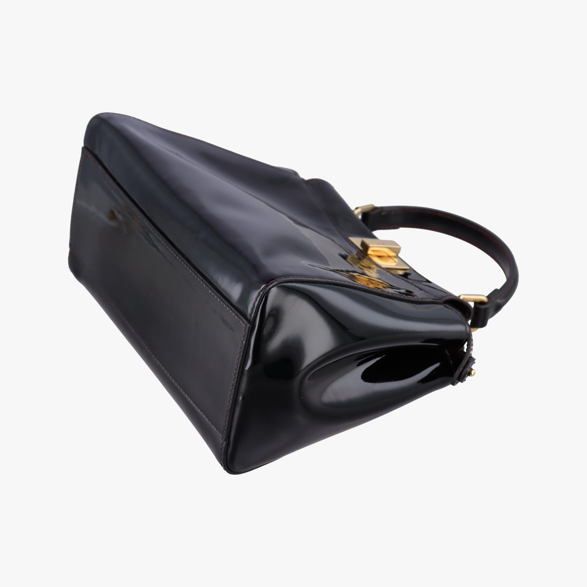PEEKABOO Black Patent 8BN244 8BN244-A5AD-2080501ピーカブー ミニ ブラック パテント 8BN244 8BN244-A5AD-2080501