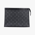 Pochette Voyage MM Pacific Blue Monogram Eclipse PVC Coated Canvas M61692 SP0137ポシェット・ヴォワヤージュMM パシフィック・ブルー モノグラム・エクリプスPVCコーティングキャンバス M61692 SP0137