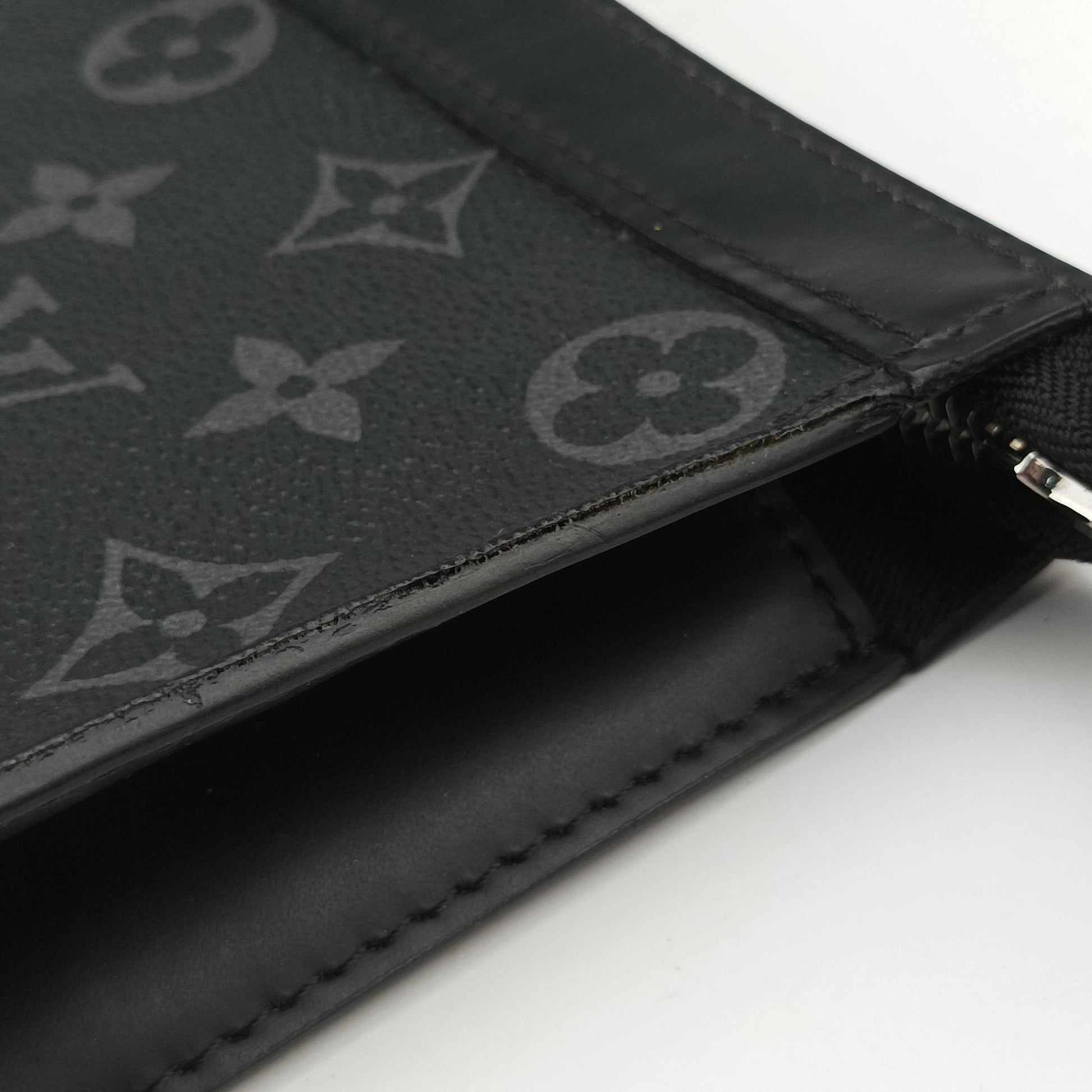 Pochette Voyage MM Pacific Blue Monogram Eclipse PVC Coated Canvas M61692 SP0137ポシェット・ヴォワヤージュMM パシフィック・ブルー モノグラム・エクリプスPVCコーティングキャンバス M61692 SP0137