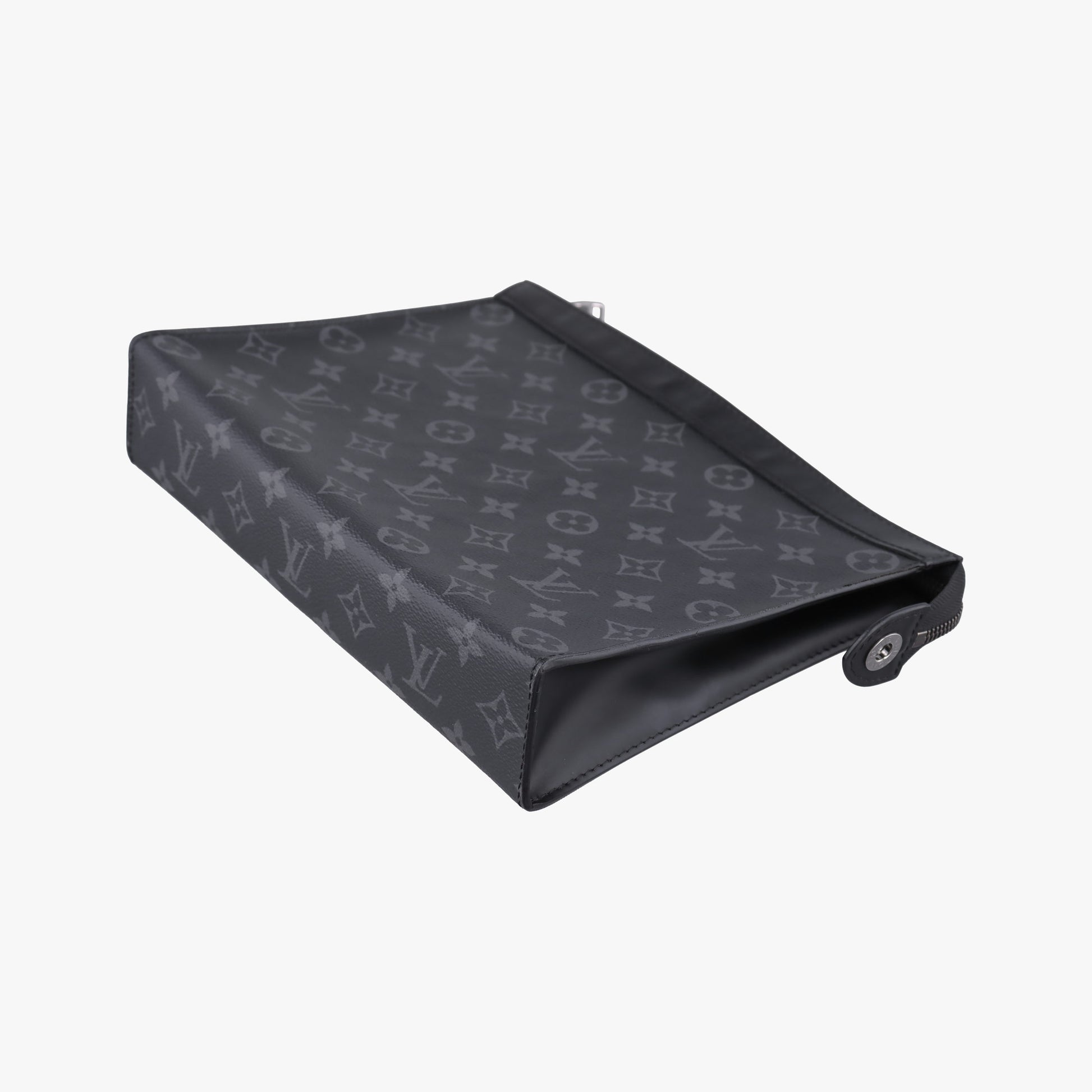 Pochette Voyage MM Pacific Blue Monogram Eclipse PVC Coated Canvas M61692 SP0137ポシェット・ヴォワヤージュMM パシフィック・ブルー モノグラム・エクリプスPVCコーティングキャンバス M61692 SP0137