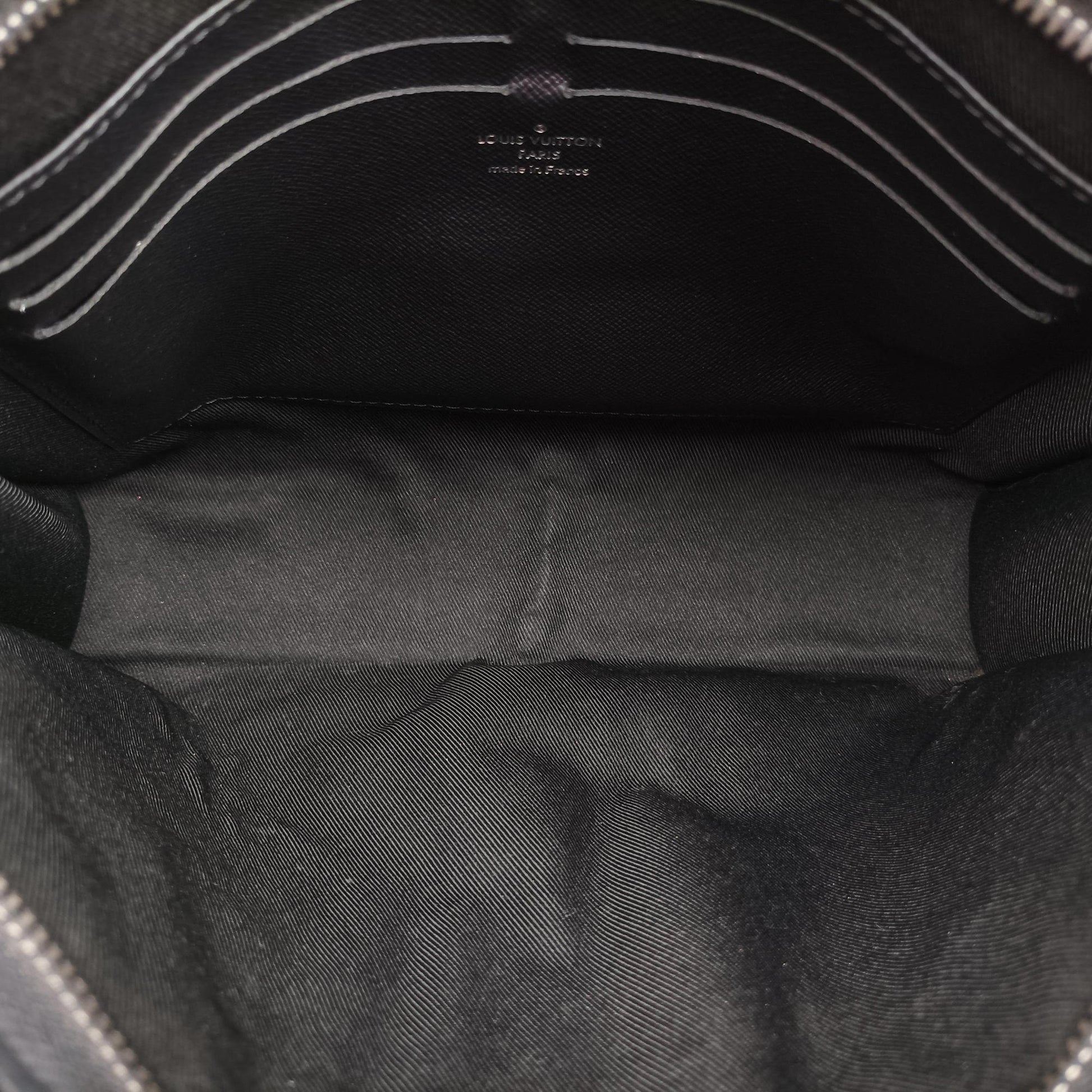 Pochette Voyage MM Pacific Blue Monogram Eclipse PVC Coated Canvas M61692 SP0137ポシェット・ヴォワヤージュMM パシフィック・ブルー モノグラム・エクリプスPVCコーティングキャンバス M61692 SP0137