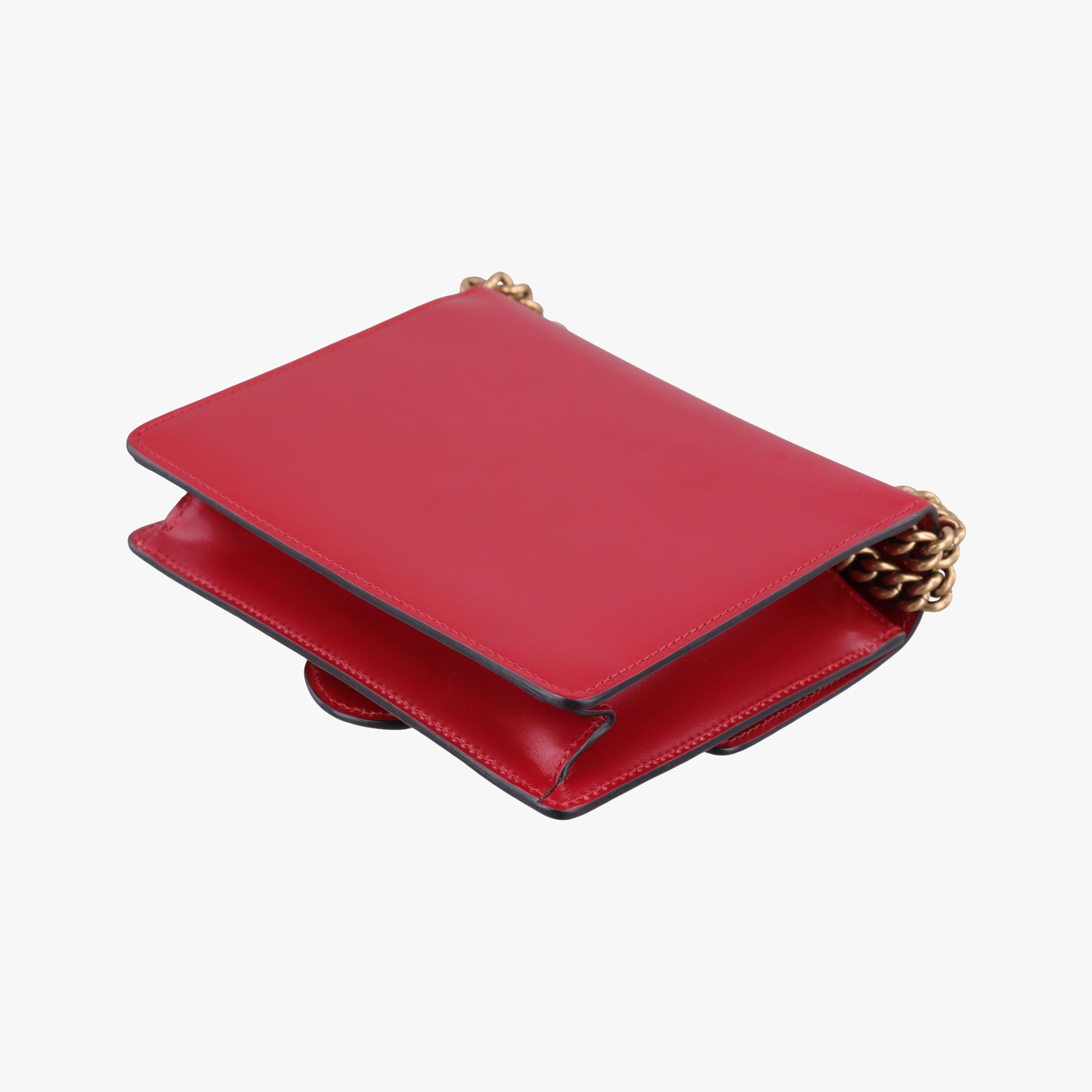 GG Marmont Red Leather 431384 E019735737GGマーモント レッド レザー 431384 E019735737