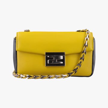 Mini Be Baguette Yellow × Black Leather 8M0315 8M0315-W20 149-0053ミニベバゲット イエロー × ブラック レザー 8M0315 8M0315-W20 149-0053