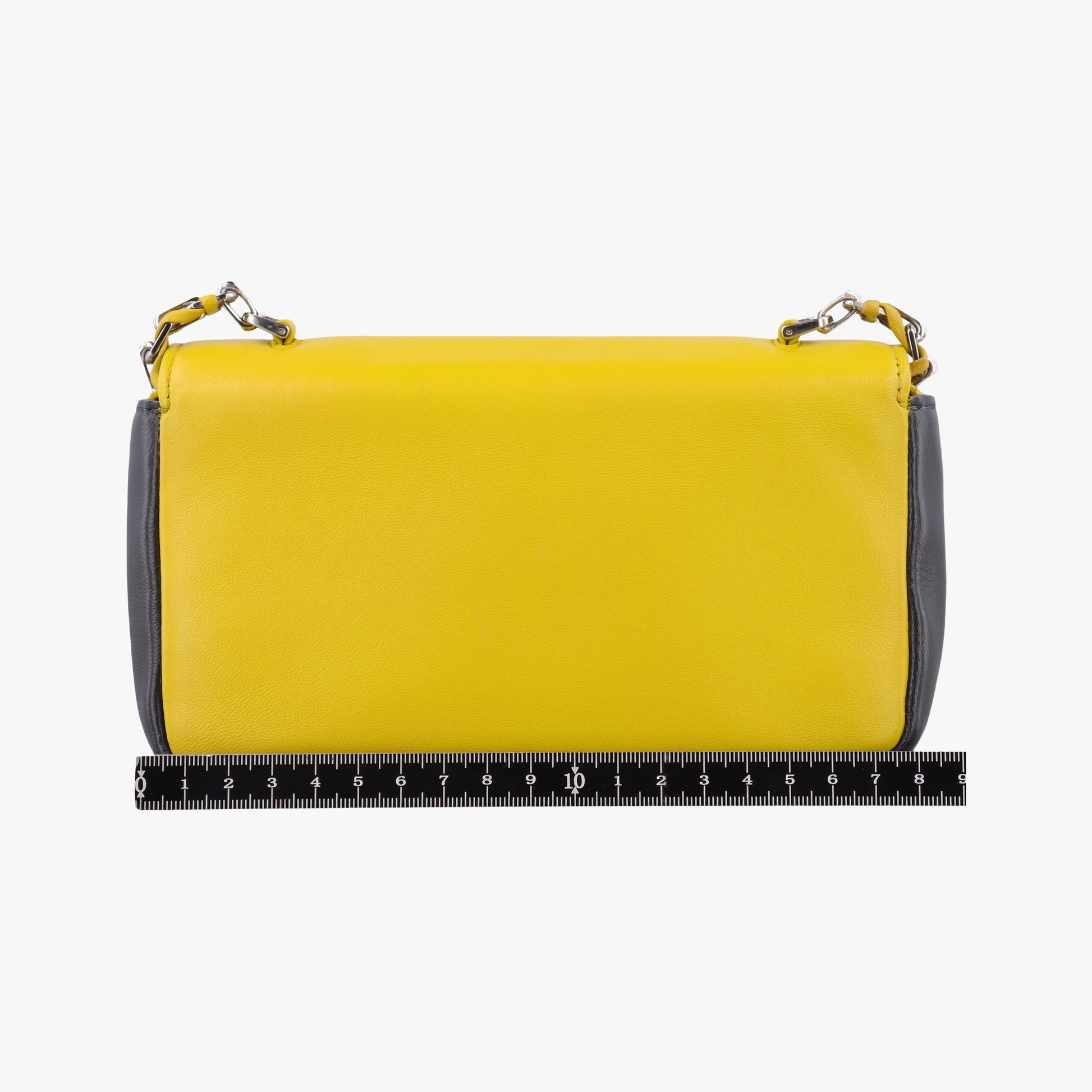 Mini Be Baguette Yellow × Black Leather 8M0315 8M0315-W20 149-0053ミニベバゲット イエロー × ブラック レザー 8M0315 8M0315-W20 149-0053