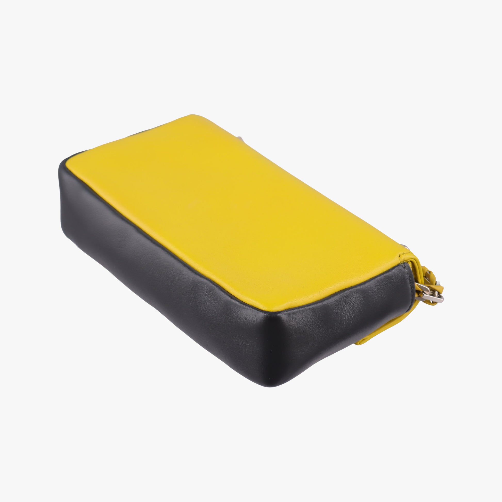 Mini Be Baguette Yellow × Black Leather 8M0315 8M0315-W20 149-0053ミニベバゲット イエロー × ブラック レザー 8M0315 8M0315-W20 149-0053
