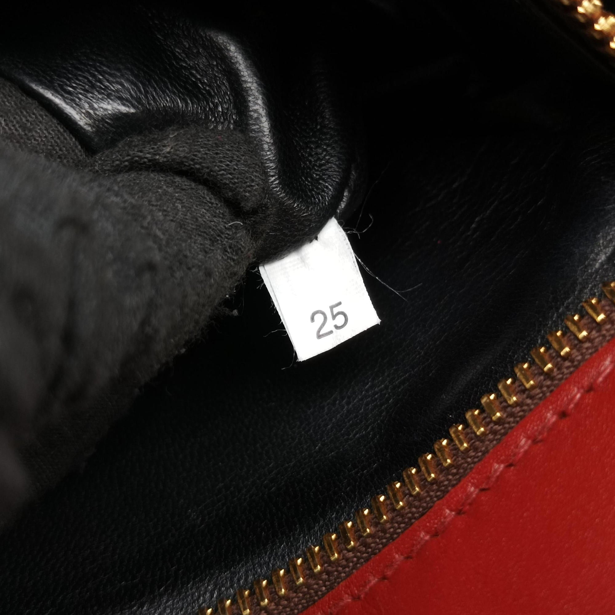 Animalier Cahier Lions Head Black×Red Leather 1BD089 25カイエ ライオンヘッド ブラック×レッド レザー 1BD089 25