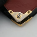 Animalier Cahier Lions Head Black×Red Leather 1BD089 25カイエ ライオンヘッド ブラック×レッド レザー 1BD089 25